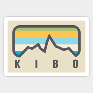 Peak Mountain - Kibo Magnet